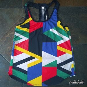 EUC FABLETICS XS Multi Color Workout Tank